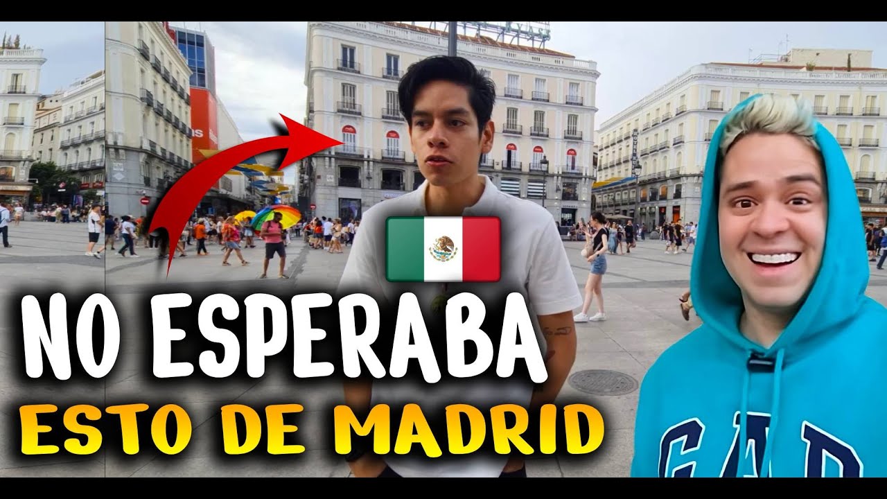 EXTRANJERO MEXICANO reacciona a ESPAÑA por PRIMERA VEZ