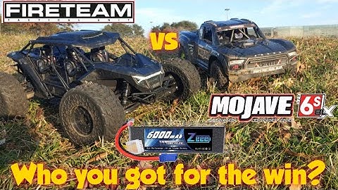 Arrma Fireteam vs Mojave EXB - who you got?