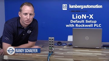 Lumberg LioN-X Default Setup Video with Rockwell PLC.