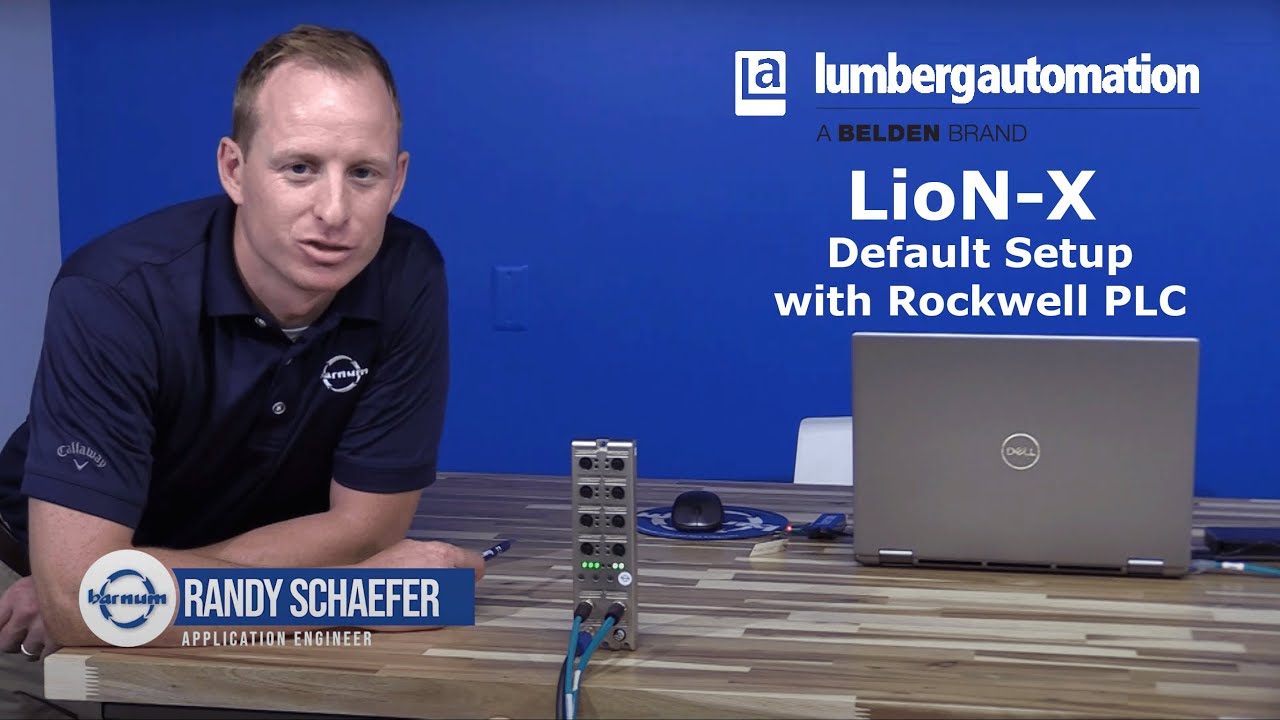 Lumberg LioNX Default Setup Video with Rockwell PLC. YouTube