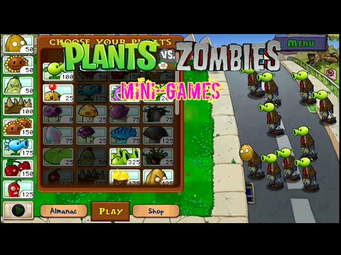 Plants Vs Zombies FREE || Mini-Games