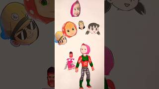 Red β₯οΈ hulk masha face exc π€£π€£ #hulk #masha #arynews #pokemon #ytshorts