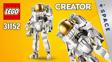 LEGO Creator Space Astronaut (31152)[647 pcs] Step-by-Step Building Instructions @TopBrickBuilder