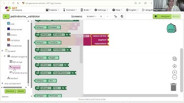 Create a Palindrome Checker App with MIT App Inventor | Beginner STEM Coding Tutorial