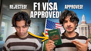 F1 Visa Approved in 2nd Attempt | Shocking Story of our Student