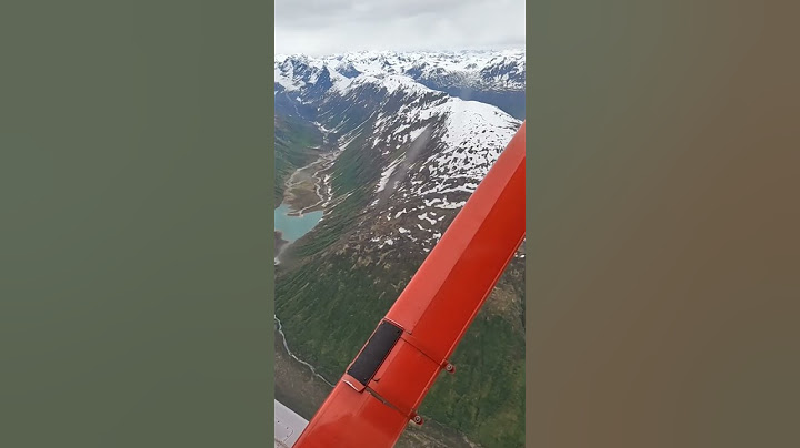 #Seaplane Tour of #DENALI and Lake Landing | #Alaska