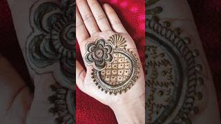 Flower Simple Easy Mehndi Design #mehndi #henna #unique #simple #viral #shorts #videos