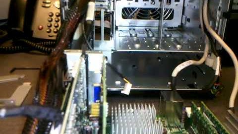 HP Microserver with HP P410i Sata raid controler, and HP managment card. Assembly