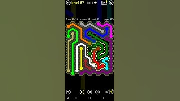 How To Solve Flow Free Hexes Tangle Pack Level 57 11x11 Hard Board Walk Through Solution Walkthrough