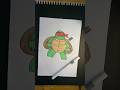 Cara Gambar animasi kura-kura ninja Gampang Banget  Easy Tutorial Drawing  #menggambar #art #drawing