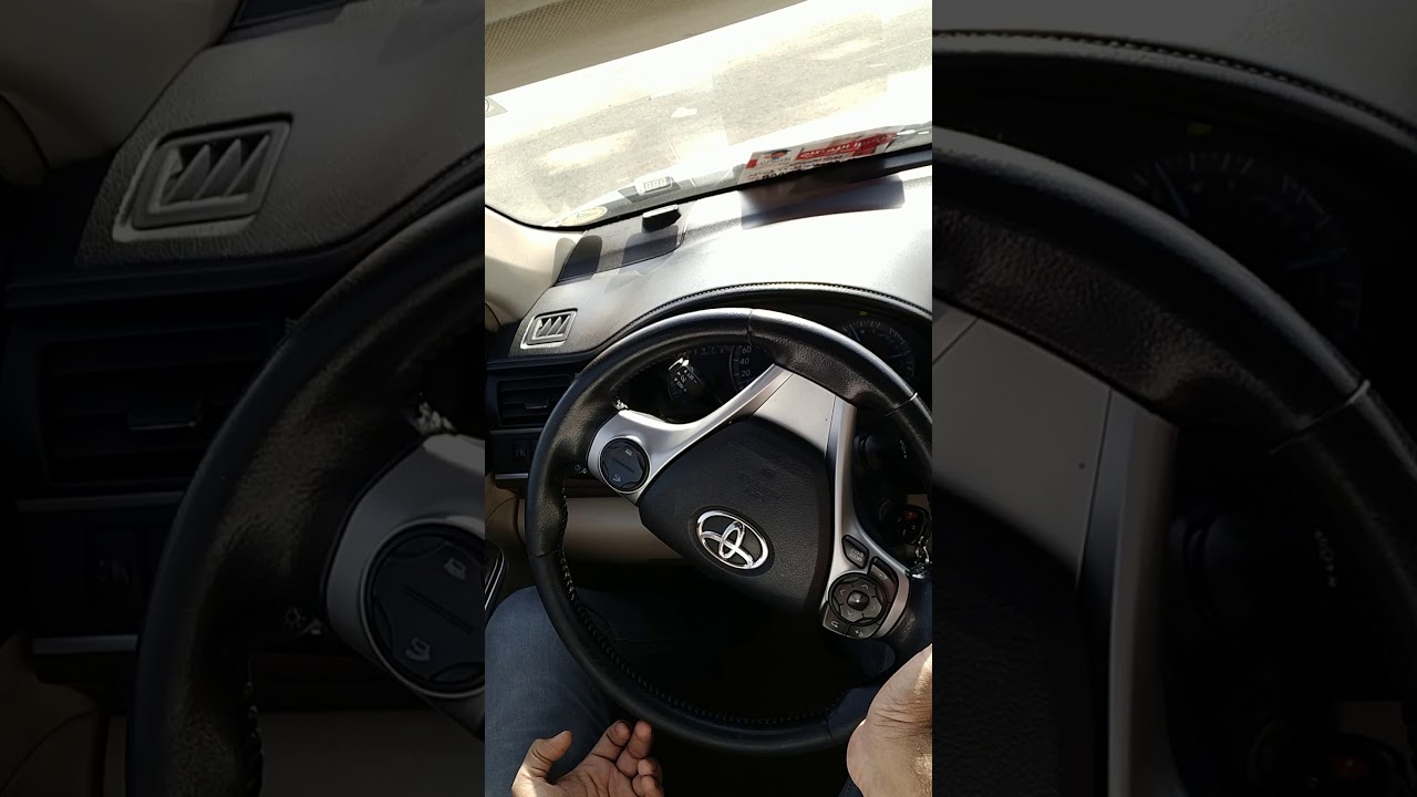 Camry 2013 Steering Return Problem - YouTube