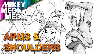 how to draw anime girl arms