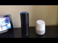 Alexa and Google Home talking
