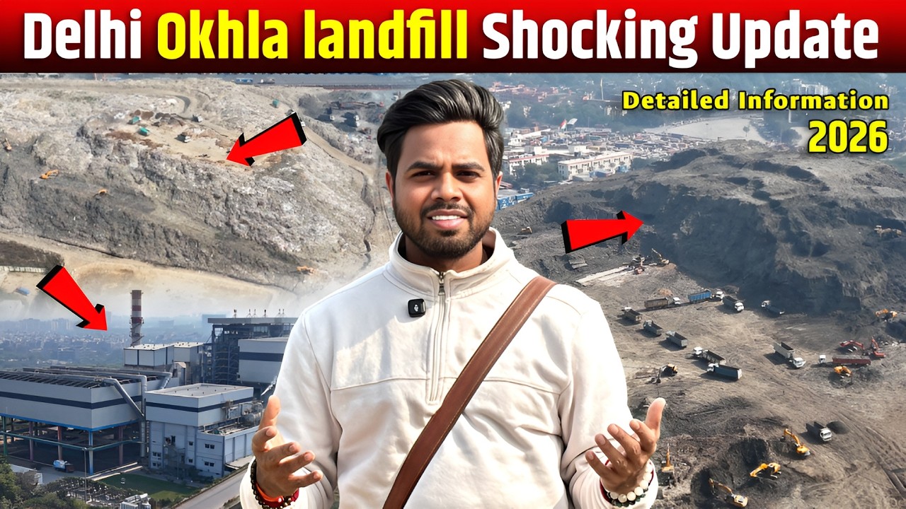 Delhi Okhla landfill shocking 2026 Latest Update | Delhi Govt. Big 🚨 Action | Brtothers Enfield