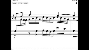 Bladmuziek vergroten op de iPad 1: de Forscore app