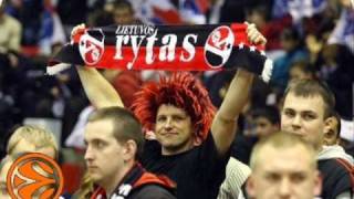 Video thumbnail of "Marijonas Mikutavicius - Laikas buti pirmiems (Lietuvos Rytas anthem)"