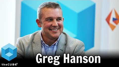 Greg Hanson | Informatica World 2017