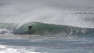 NEW CHRONIC LAW  BEAST MODE  SURFING NEWPORT JETTY VIDEO   AUGUST 2022