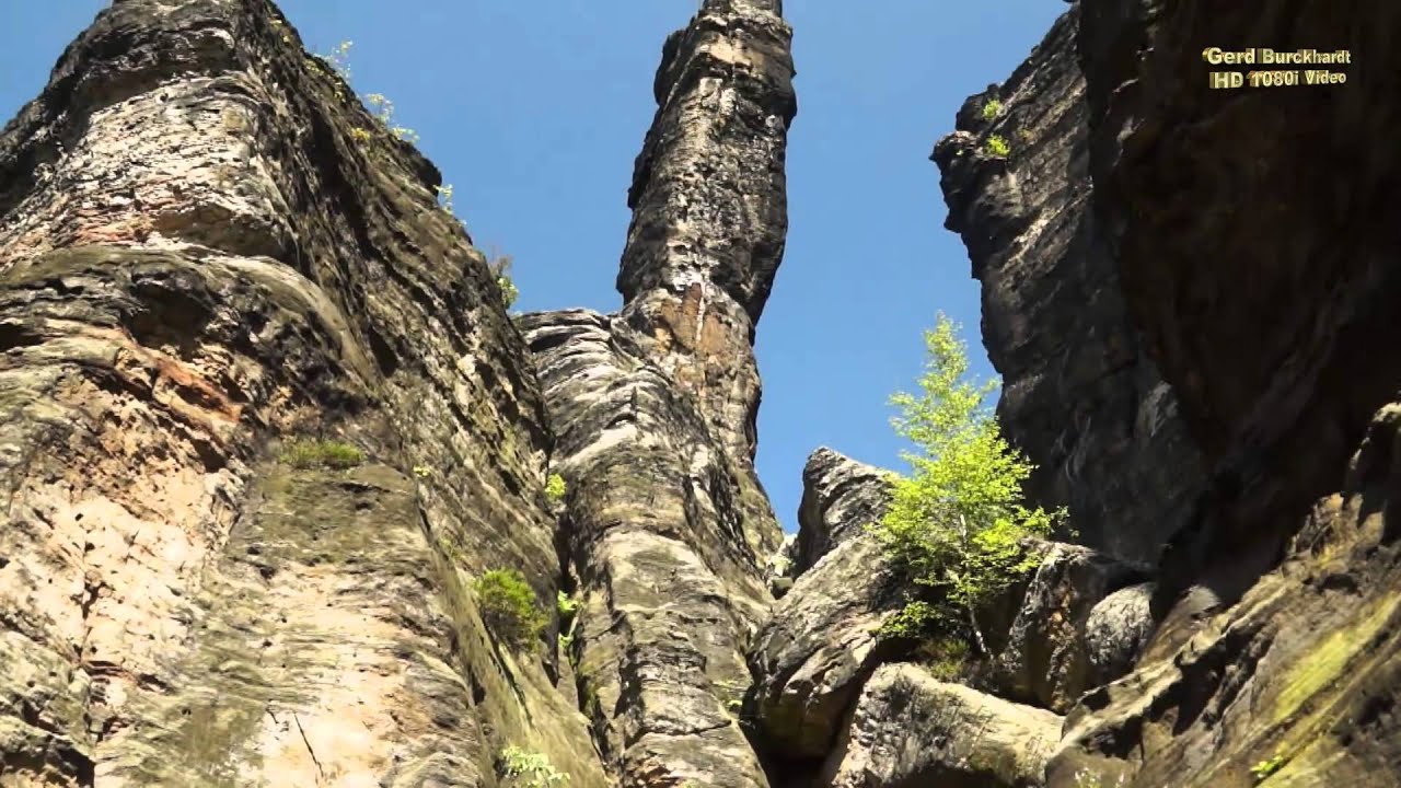 Die Herkules - Säulen im Bielatal - YouTube