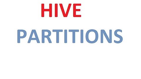 Hive tutorial 4 : BigData HIVE Tutorial Hive Table  Partition and Usage #hive #bigdata