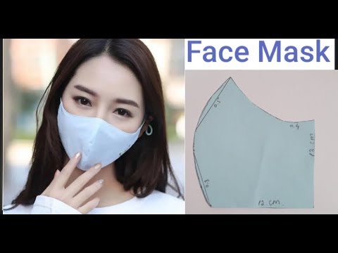 Handmade Face Mask IDEAS☆DIY medical face mask tutorial