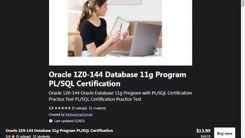 Oracle 1Z0 144 Database 11g Program PL SQL Certification #shorts