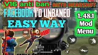 Unban Free Fire Id For free | Free Fire Vip Mod Menu Ant Ban Aimbot Auto Headshot | Mod Menu Gratis