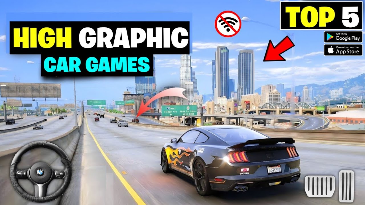 Top 5 Car Games Like Forza Horizon For Android | Best Car Driving Games ...