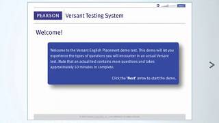 Versant English Placement Test - Product Tour screenshot 5