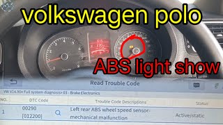 Volkswagen Polo abs light show#Volkswagen Polo abs sensor change#Volkswagen Polo abs sensor problem# Vw Cross Polo Abs Sensor Change Process Explained Sr