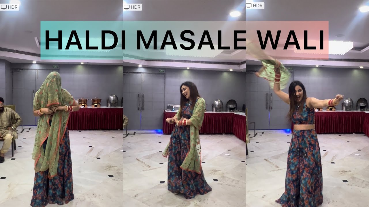 VIRAL HALDI MASALE WALI  DANCINGJUGNI