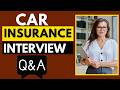 Top 25 Car Insurance Interview Questions and Answers