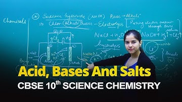 CBSE 9&10th Chemistry | Acids, Bases and Salts | Theory & Problem Solving | In English | Misostudy