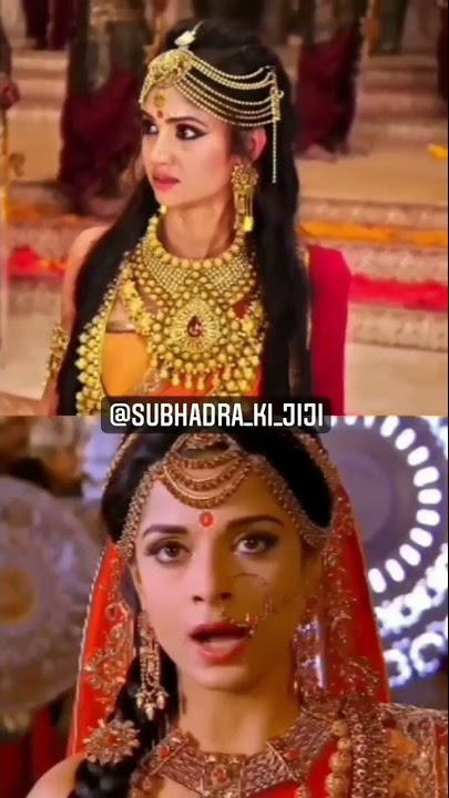 DRAUPADI × AMBA 🔥 #poojabsharma #draupadi #subhadra_ki_jiji #trending #viralshorts #trendingshorts