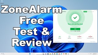 ZoneAlarm Free Antivirus Test & Review 2023 - Antivirus Security Review - Security Test screenshot 2