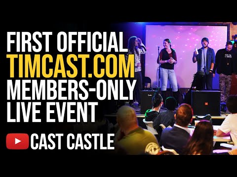 First Official Timcast.com Members-Only Live Event Was A Success!