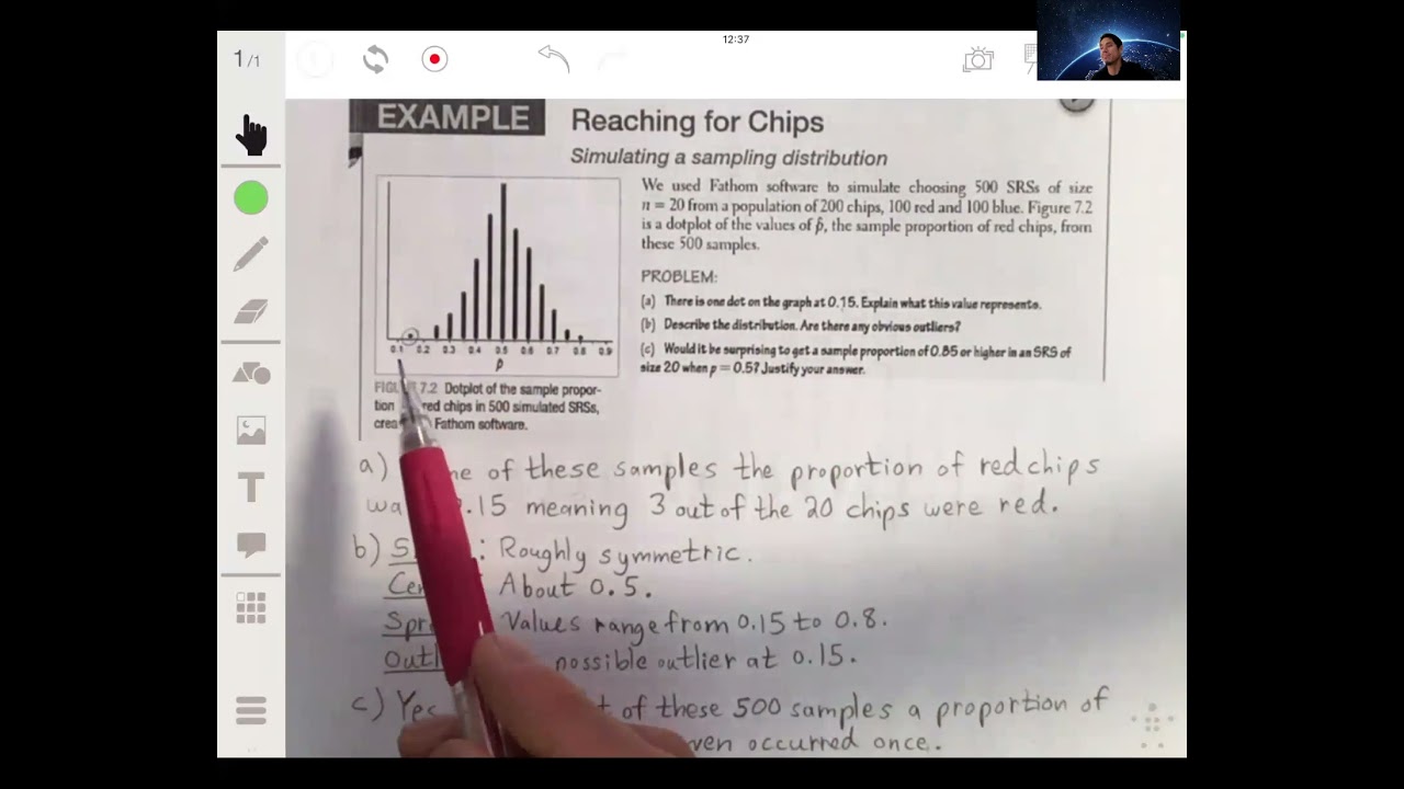 AP Statistics Lesson 7.1 Sampling Distributions