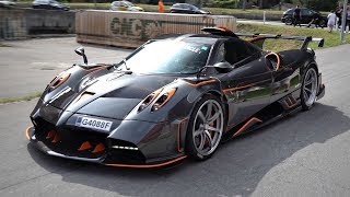 €3.0M Limited Edition Pagani Huayra Imola Full Throttle Accelerations & Driving on the Road!