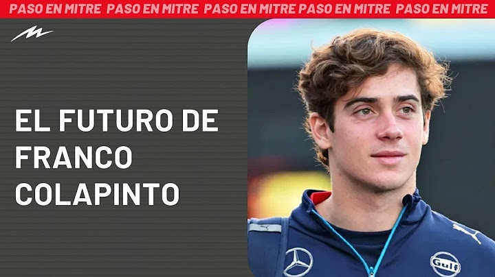 Bombazo en la Fórmula 1: se aclaró parte del futuro de Franco Colapinto y hay conmoción total