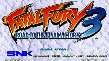 Fatal Fury 3: Road To The Final Victory - Intro Neo Geo