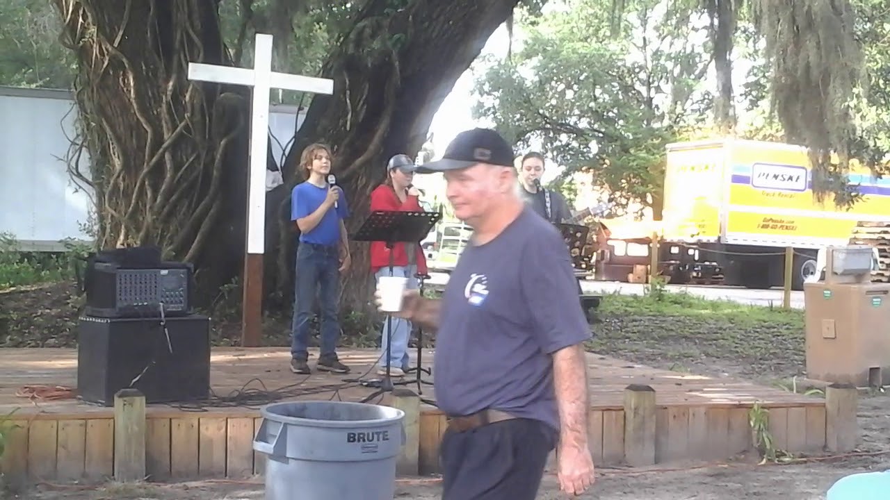 The Church at Triple Cross, Micanopy, FL., at Church in the Garden