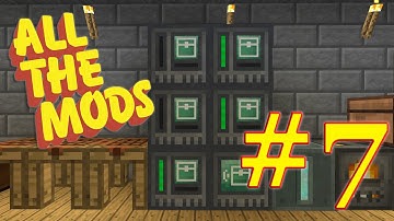 Minecraft : All The Mods 1.10.2 : #7 - RFTools Modular Storage System!