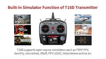 Built-in Simulator Function of T16D Transmitter