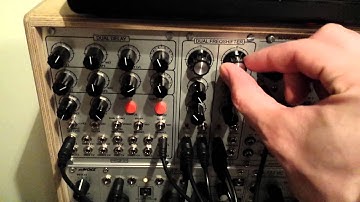 Modcan dual freqshifter squelch demo