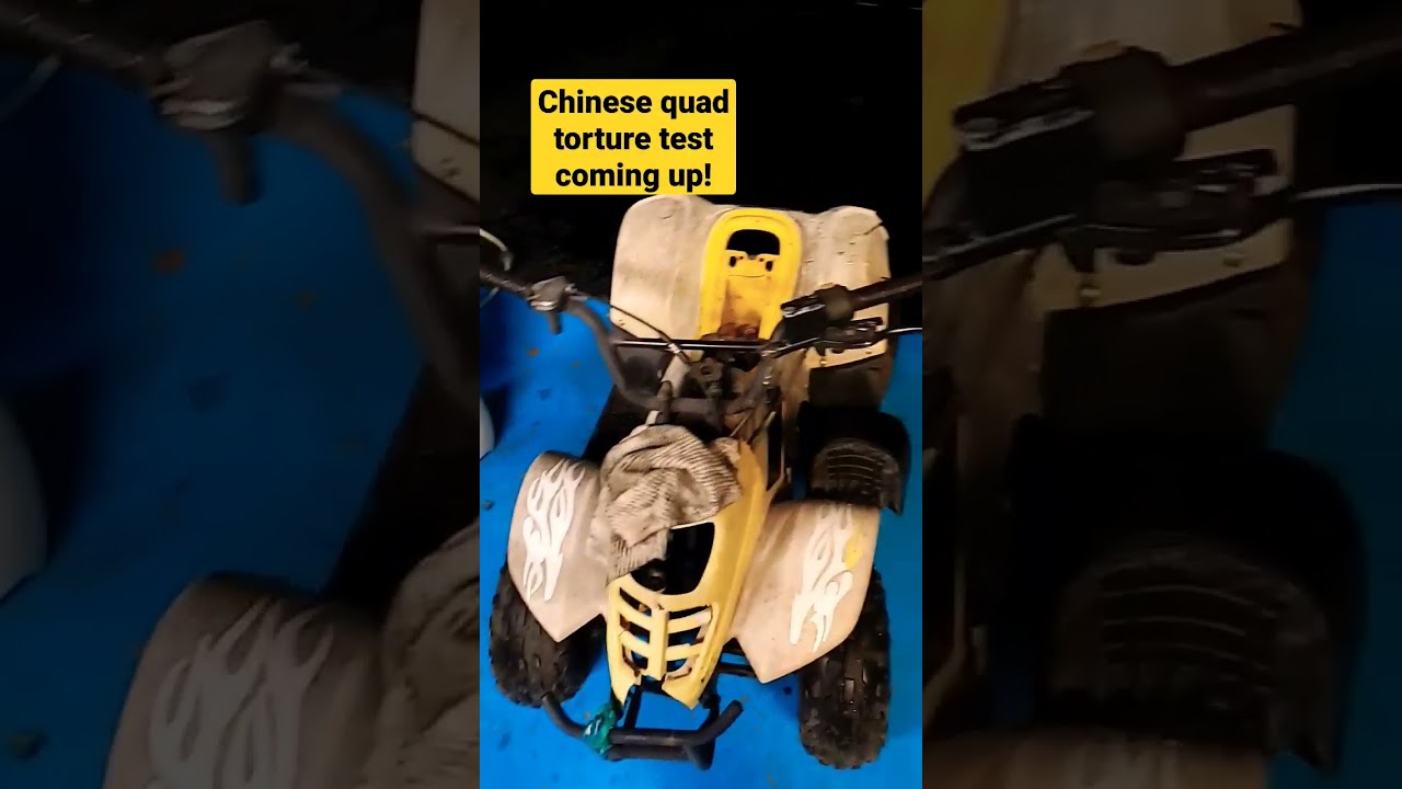 Preview of the $20 chinese quad, torture test coming soon!