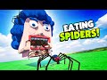 Giant HEAD Eats SPIDERS And Other Humans in Teardown Mods