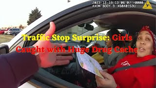Traffic Stop Surprise: 3 Ladies Caught With Huge Drug Cache