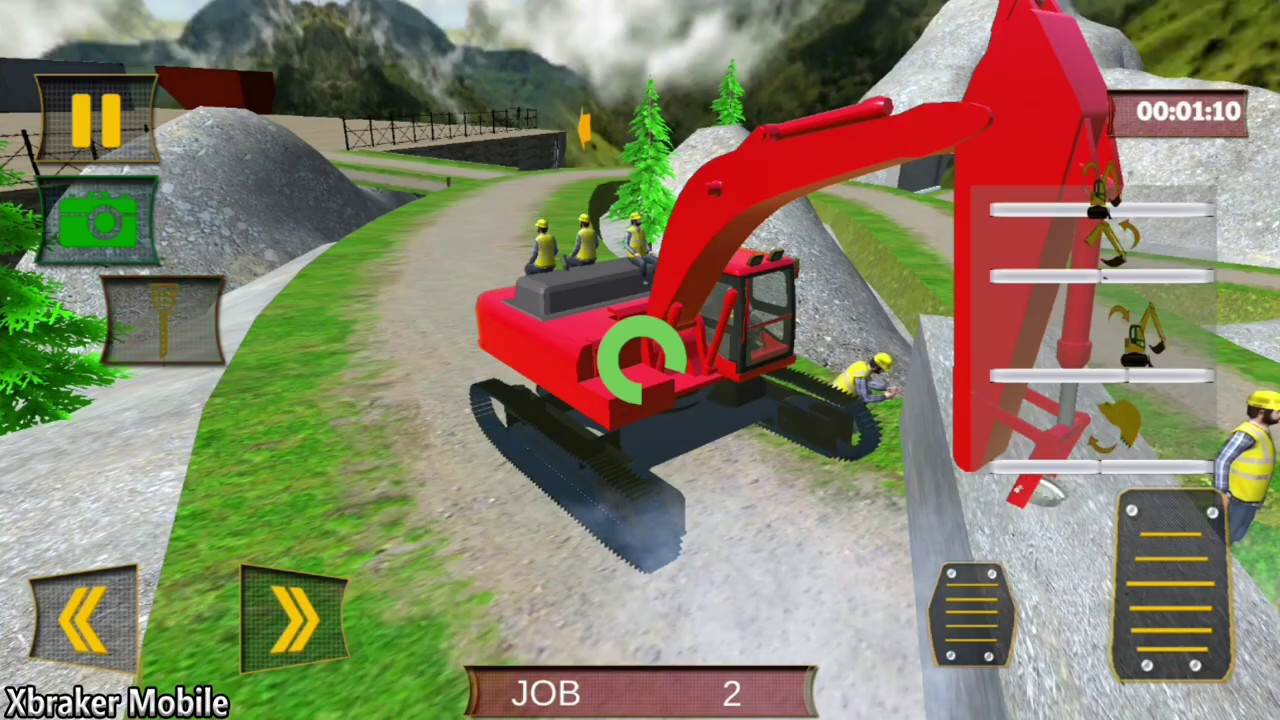 Off Road Excavator Simulator Mountain Cutter 3D - Best Android Gameplay FHD