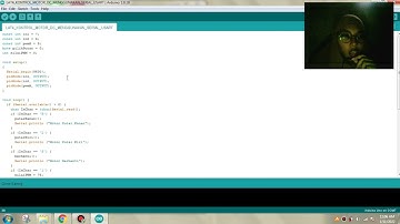KOMUNIKASI SERIAL DENGAN PWM UNTUK MENGATUR KECAPATAN MOTOR DC