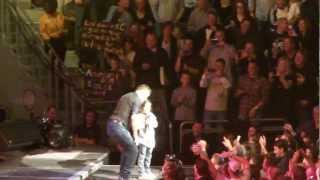 Bruce Springsteen- Waitin' On A Sunny Day (From Rear Stage & Scarred Girl to End) - K.C.-11/17/12